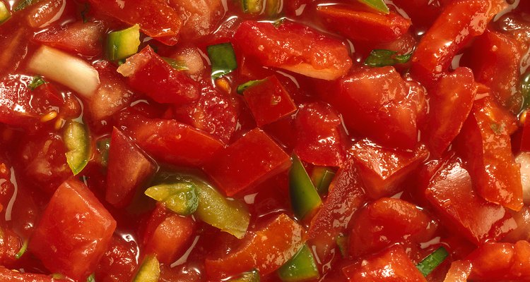 Salsa with vegetables