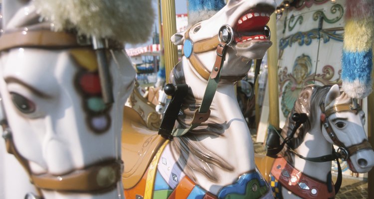 The Matchbook Carousel collection is designed after the traditional carousel ride.
