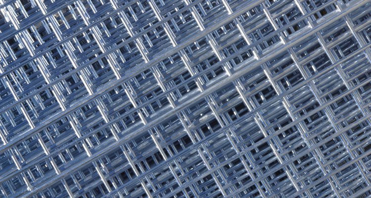 Wire mesh helps hold together cement and keep it from cracking when the ground under it is uneven.