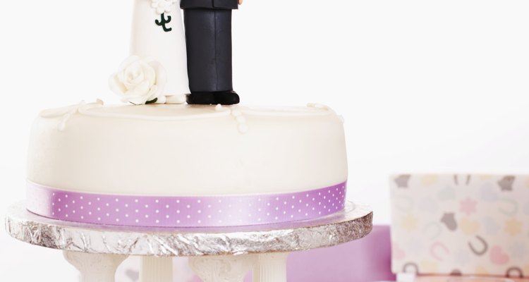 Gum paste decorations can add a creative flare to cakes.