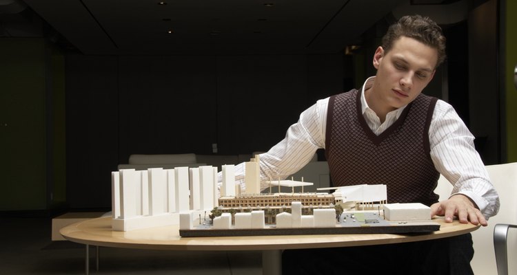 Maquete de núcleo de espuma