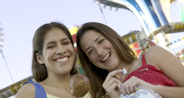 El zeppole generalmente se puede adquirir en los parques de diversiones.