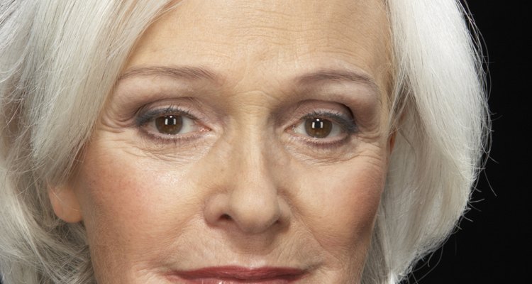 Senior businesswoman, smiling, portrait, close-up