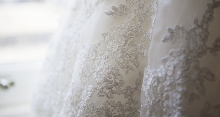 wedding dress detail