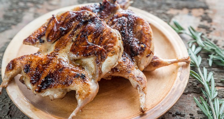 Grilled quails