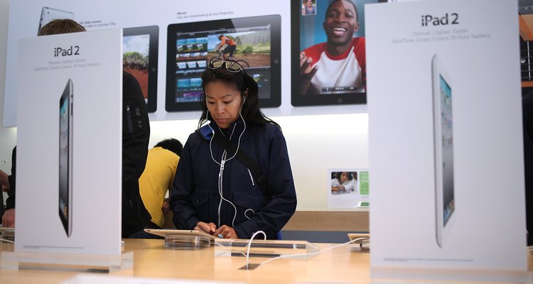 Configure iTunes to move photos from an iMac to an iPad.