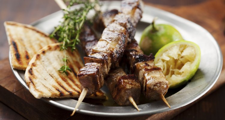 meat skewer