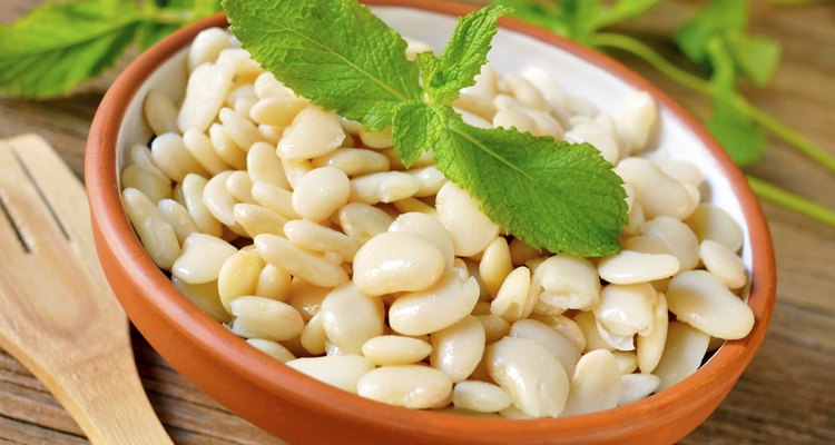 cooked white beans