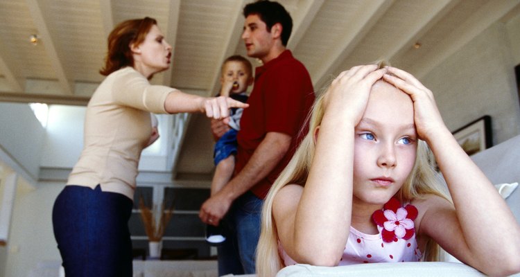 Las discordias familiares pueden ser difíciles de sobrellevar para la familia entera.