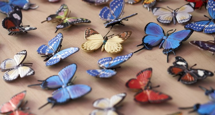 Make fondant butterflies to top your cake.