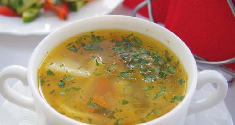 Cómo hacer que la sopa quede espesa.