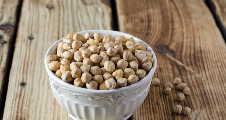 Chickpeas in a bowl