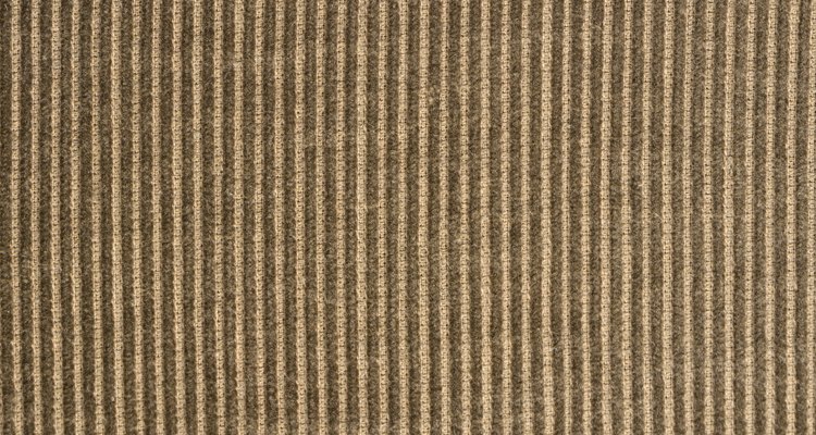 Velvet coduroy needs special treatment.