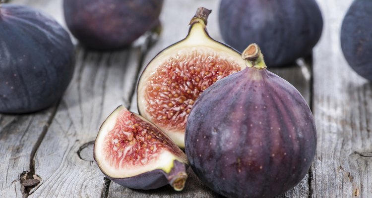 Portion of fresh Figs