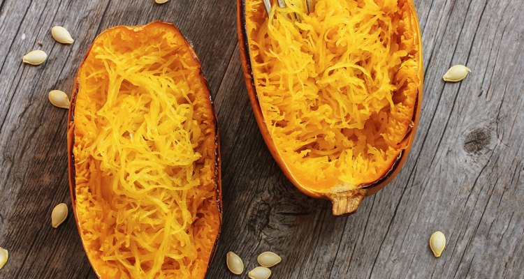 Spaghetti Squash top down view