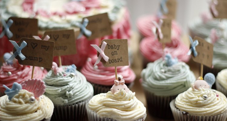 Selection of cupcakes