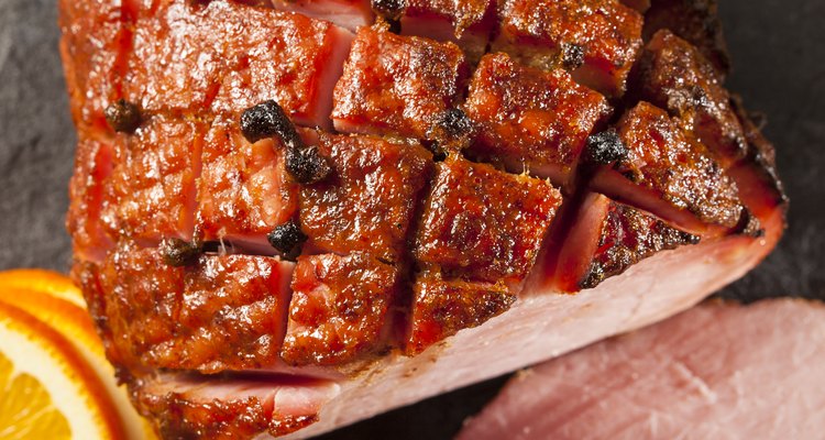 Traditional Sliced Honey Glazed Ham