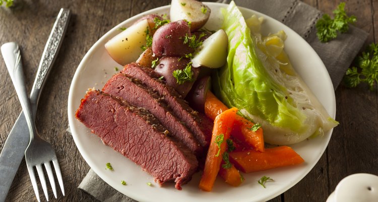 Homemade Corned Beef and Cabbage