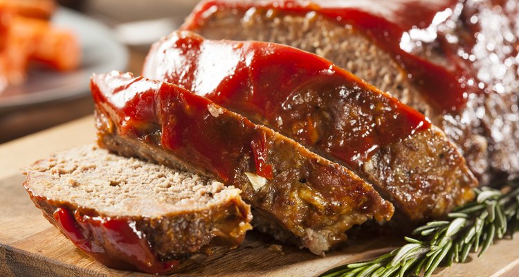 Homemade Ground Beef Meatloaf