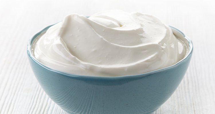 bowl of sour cream