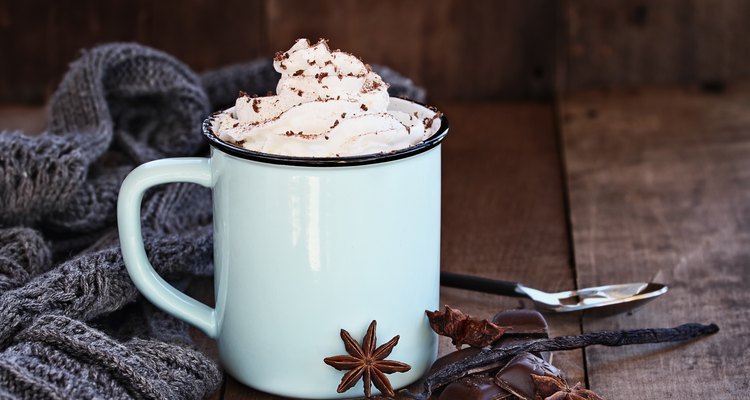 Hot Cocoa or Coffee with Whip Cream