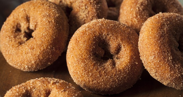 Homemade Sugared Apple Cider Donuts