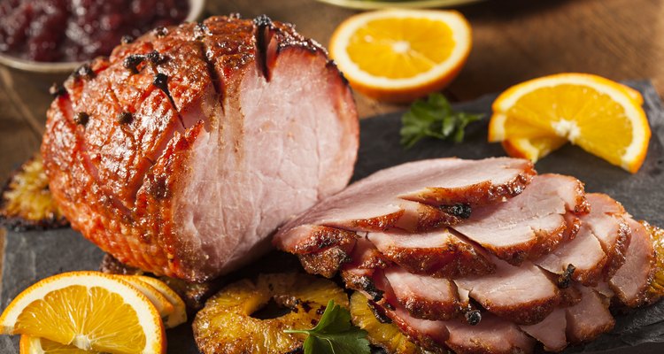 Traditional Sliced Honey Glazed Ham