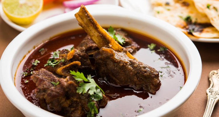 Mutton Curry or Or Masala Gosht or indian lamb rogan josh