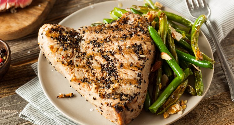 Homemade Grilled Sesame Tuna Steak