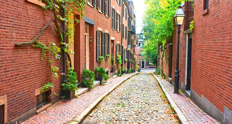 Historic Acorn Street, Boston