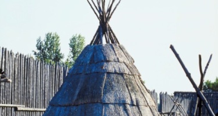 Make an easy wigwam based on ancient Native American construction with your kids.