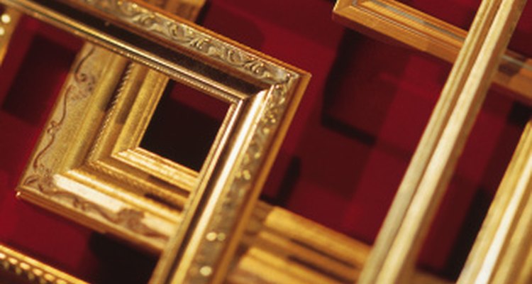 With the right equipment, any frame can be attached to a sloping wall.
