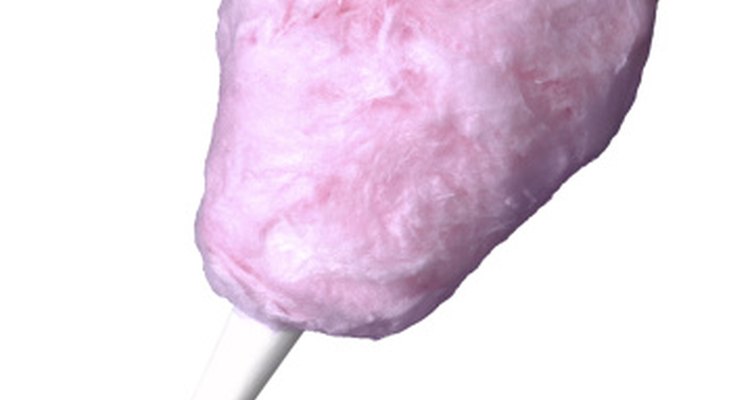 Pink candyfloss can easily resemble clouds
