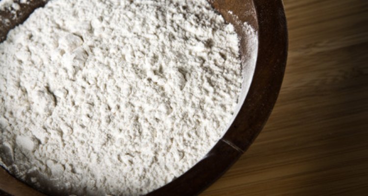 Flour is a cheap way of getting the grey hair look.