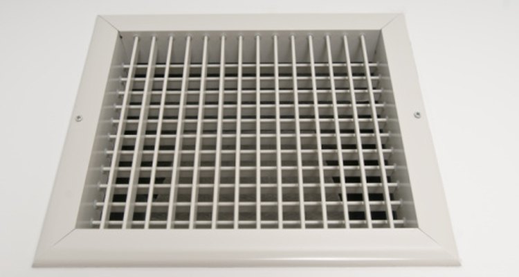 Air vents in older homes help regulate the environment in the house.