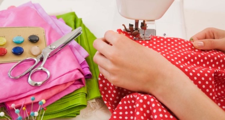 Repair the open casing by machine-stitching along the original stitching line.