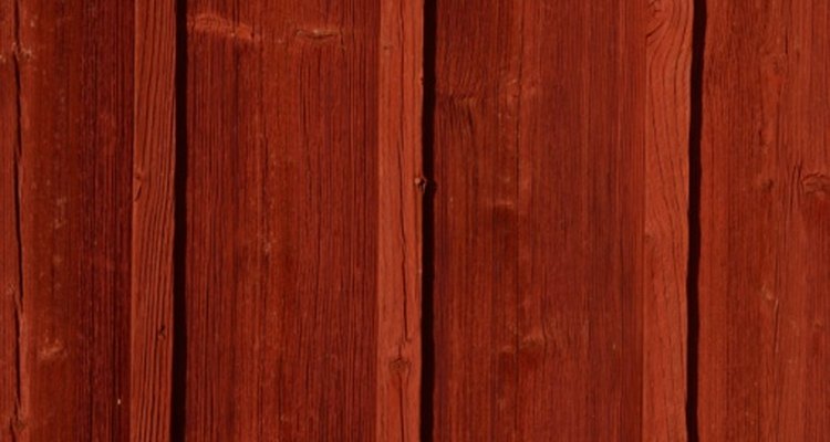 Cedar is a beautiful red wood, but can turn grey if not properly cared for.