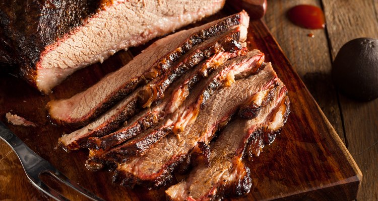 Homemade Smoked Barbecue Beef Brisket