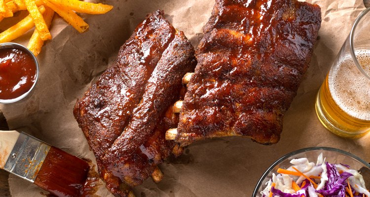 Barbecued Baby Back Ribs