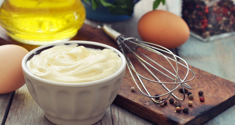 Homemade mayonnaise