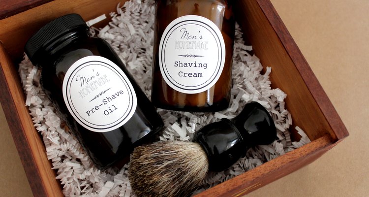 How to Make a Men's Shave Kit with Homemade Shaving Cream and Pre-Shave Oil