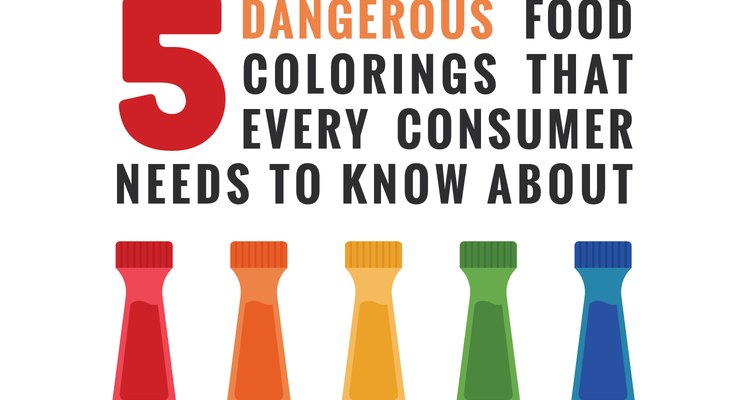 5 worst food coloring dyes and the surprising products they're in.