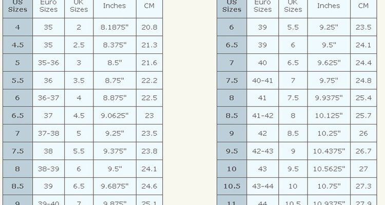 youth shoe to men's conversion