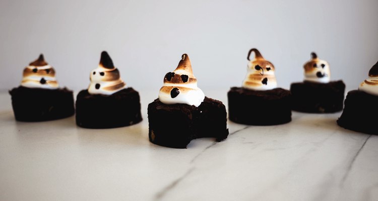 These spooky Ghost Brownies are delicious and perfect for any Halloween celebration.