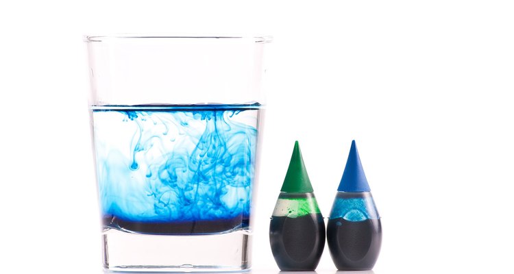 Brilliant blue food coloring can pass the blood-brain barrier.