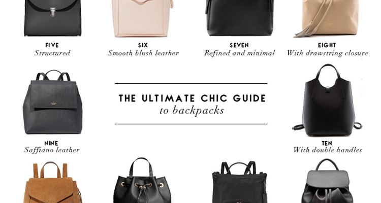 Round-up of chic and stylish backpacks