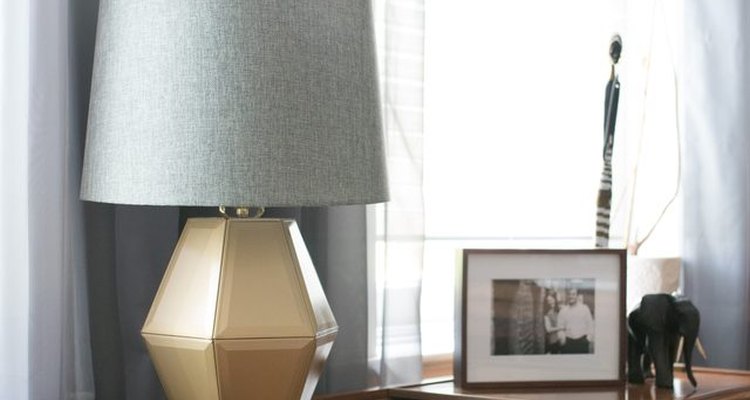 Lantern table lamp.