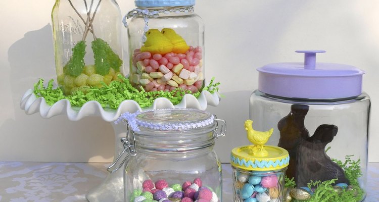 Faça terrários de doces