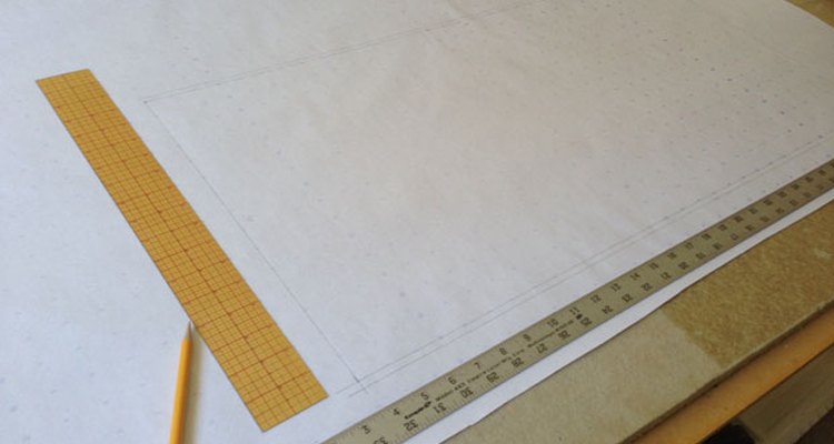 El molde de papel para tu almohadón.