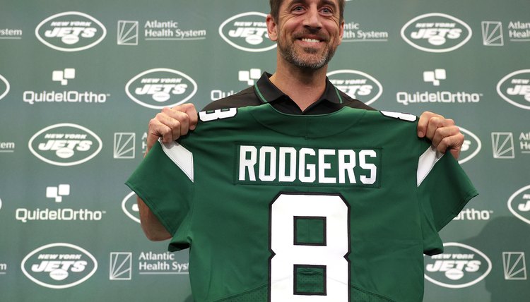 New York Jets Introduce Quarterback Aaron Rodgers